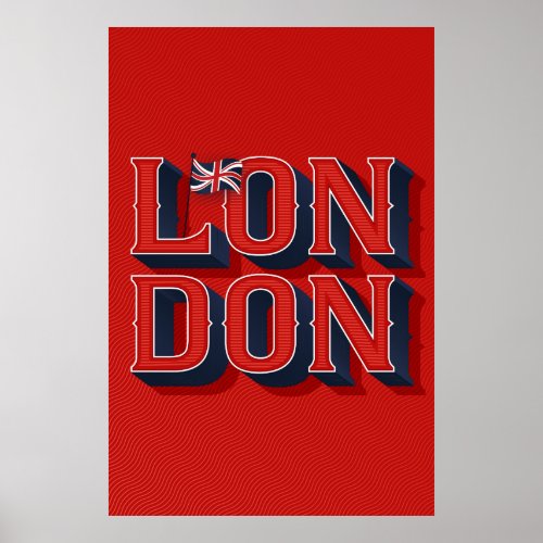 London Poster 24x36