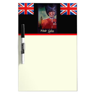 London Poster Dry Erase Board