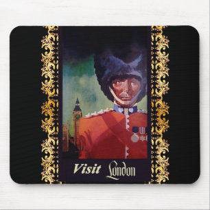 London Poster Mouse Pad