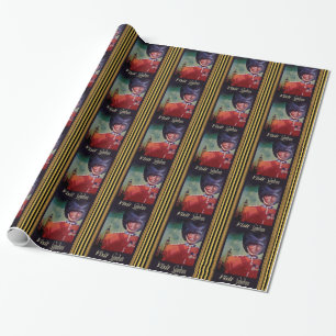 London Poster Wrapping Paper