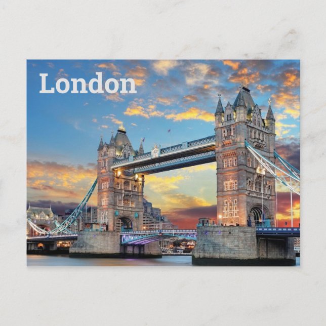 London Postkarte Postcard (Front)