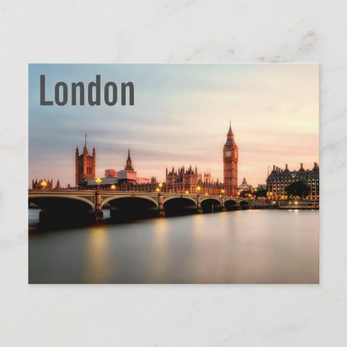 London Postkarte Postcard