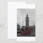 London Red bus (Front/Back)