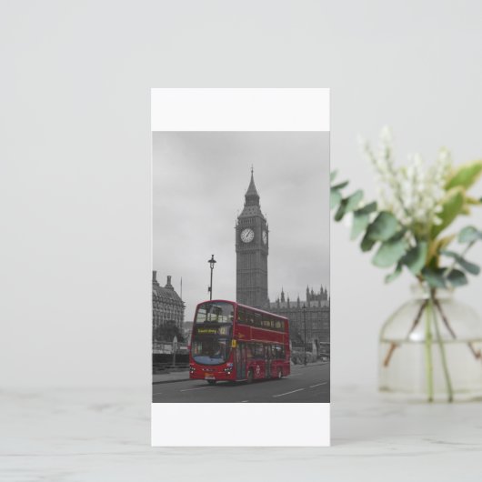 London Red bus (Standing Front)