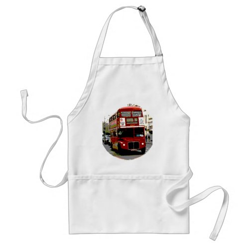 London Red Bus Routemaster Buses Adult Apron