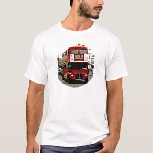 London Red Bus Routemaster Buses T_Shirt