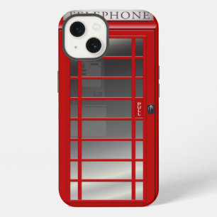 London Red Phone Booth Call Box iPhone 13 Case