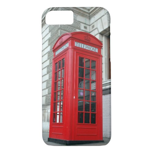 London Red Phone Box iPhone 7 Cover