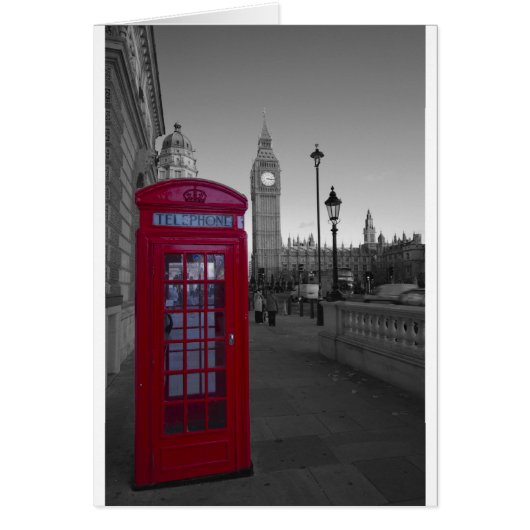 London Red Telephone box (Front)