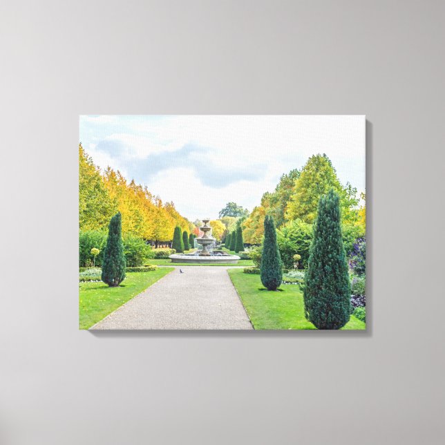 London Regent's Park view canvas print (Front)