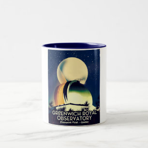 London Royal Observatory Greenwich Two-Tone Coffee Mug