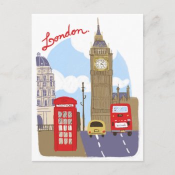 London Scene Postcard by HTMimages at Zazzle