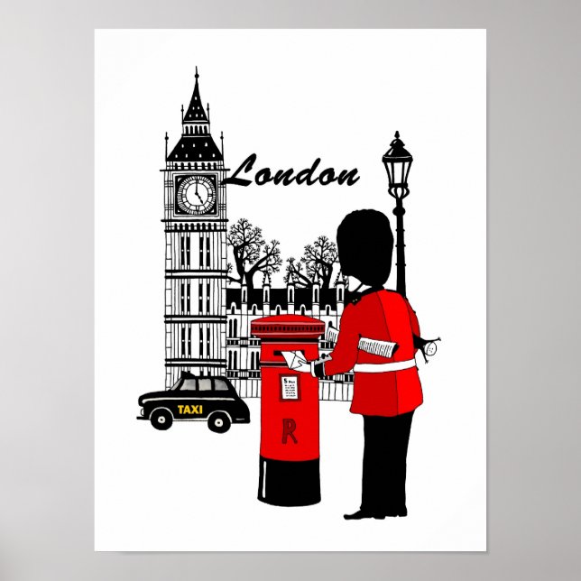 London Scene Poster (Front)