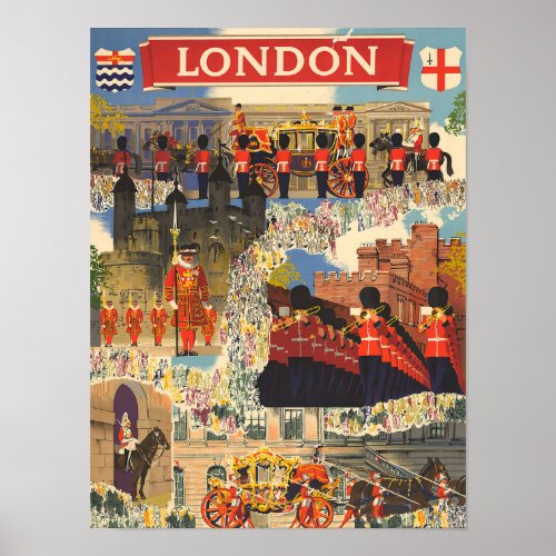 London Sightseeing _ UK Poster