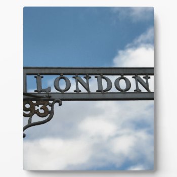 London Sign Plaque by The_Everything_Store at Zazzle