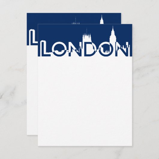 London silhouette (Front/Back)