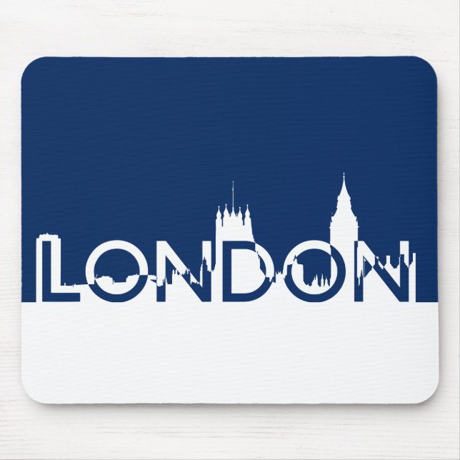 London silhouette mouse pad (Front)