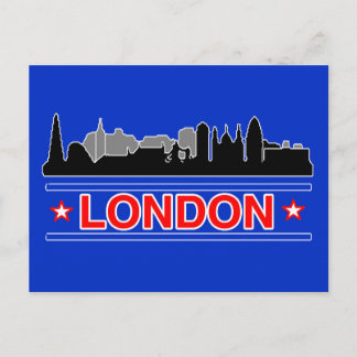 London Sky Line Postcard