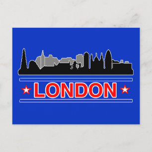 London Sky Line Postcard