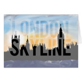 LONDON skyline (Front Horizontal)