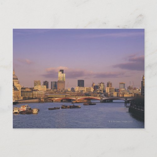 London Skyline 2 Postcard