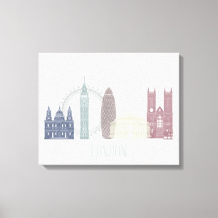 London Skyline Canvas Print