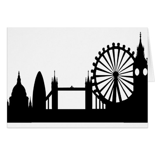 London Skyline Cards (Front Horizontal)