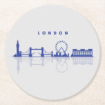 London SKyline Coasters<br><div class="desc">A monochromatic design on london city skyline</div>