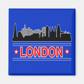 London Skyline Fridge Magnet