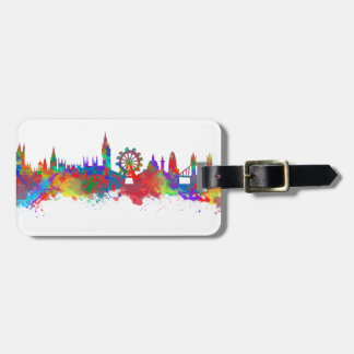 London skyline luggage tag