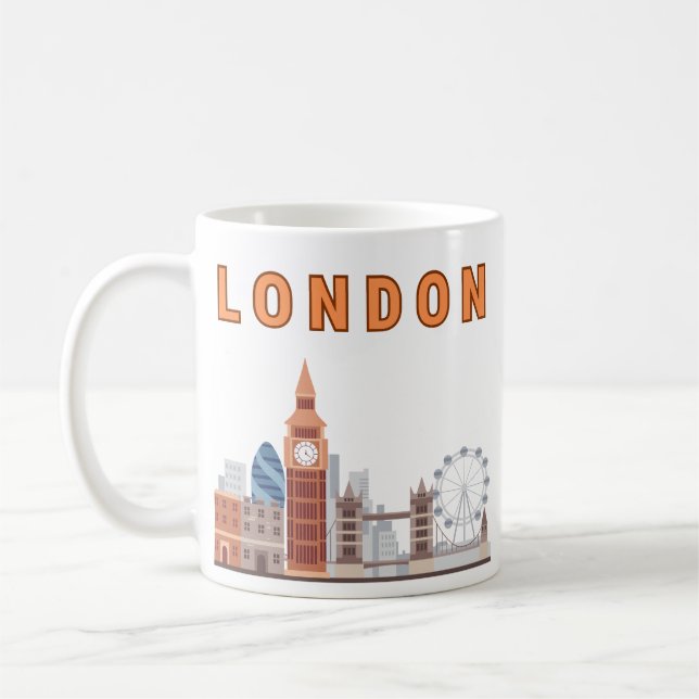 London Skyline Mug (Left)