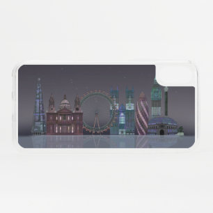 London Skyline Night Reflections iPhone XS Case