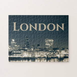 London Skyline Panorama Urban Souvenir Gift Jigsaw Puzzle