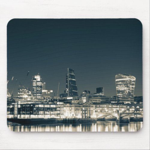 London Skyline Panorama Urban Souvenir Gift Mouse Pad