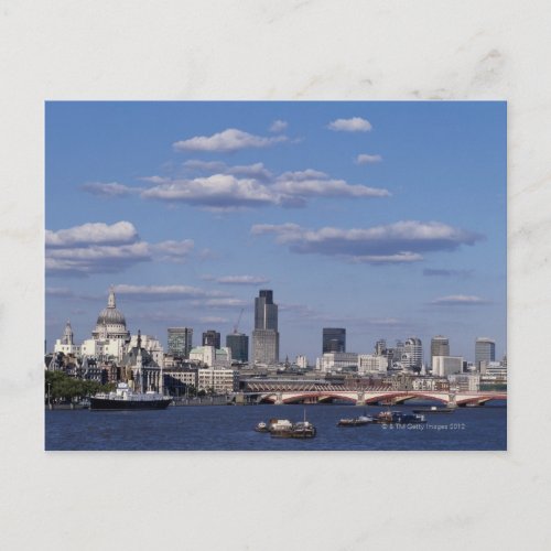 London Skyline Postcard