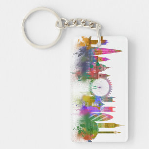 London Skyline - Rainbow Keychain
