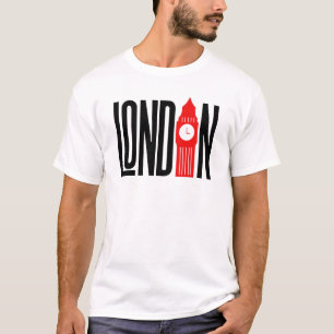 London Skyline Retro City Pride Design T-Shirt