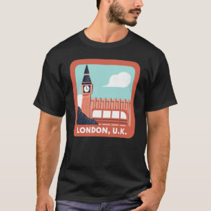 London Skyline Retro City Pride T-Shirt