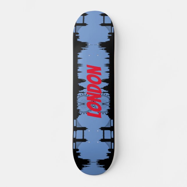 London Skyline Skateboard (Front)