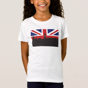 London Skyline   The British Flag T-Shirt