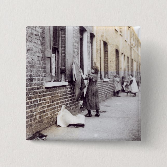 London Slums Button (Front)