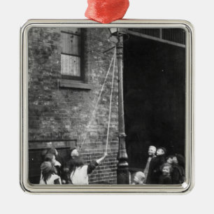 London Slums, c.1900 Metal Ornament
