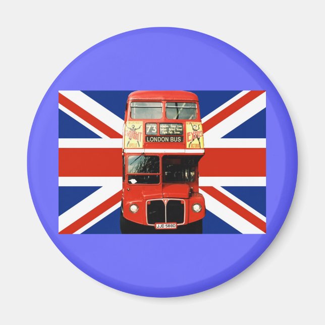 London Souvenir Fridge Magnet (Front)