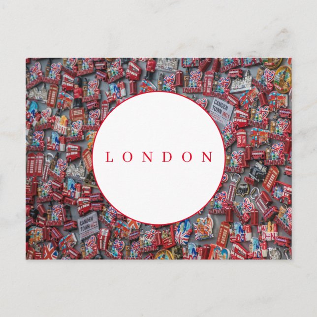 London souvenir magnets view postcard (Front)