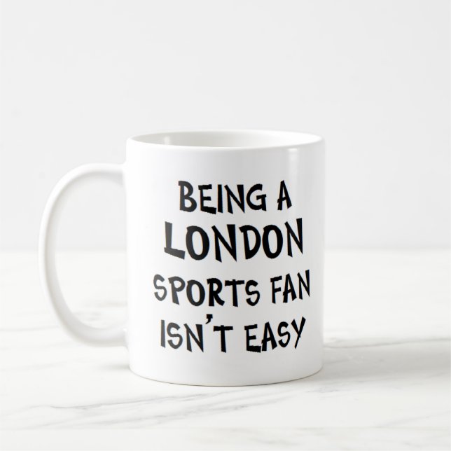 london sports fan, being coffee mug (Left)