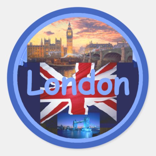 LONDON Sticker