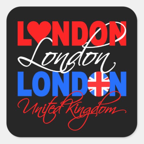 London stickers