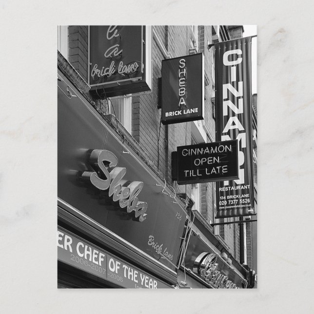 London Stores Postcard (Front)