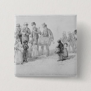 London Street Band, 1839 Pinback Button