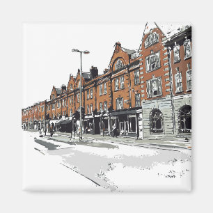 London Street Scene Magnet
